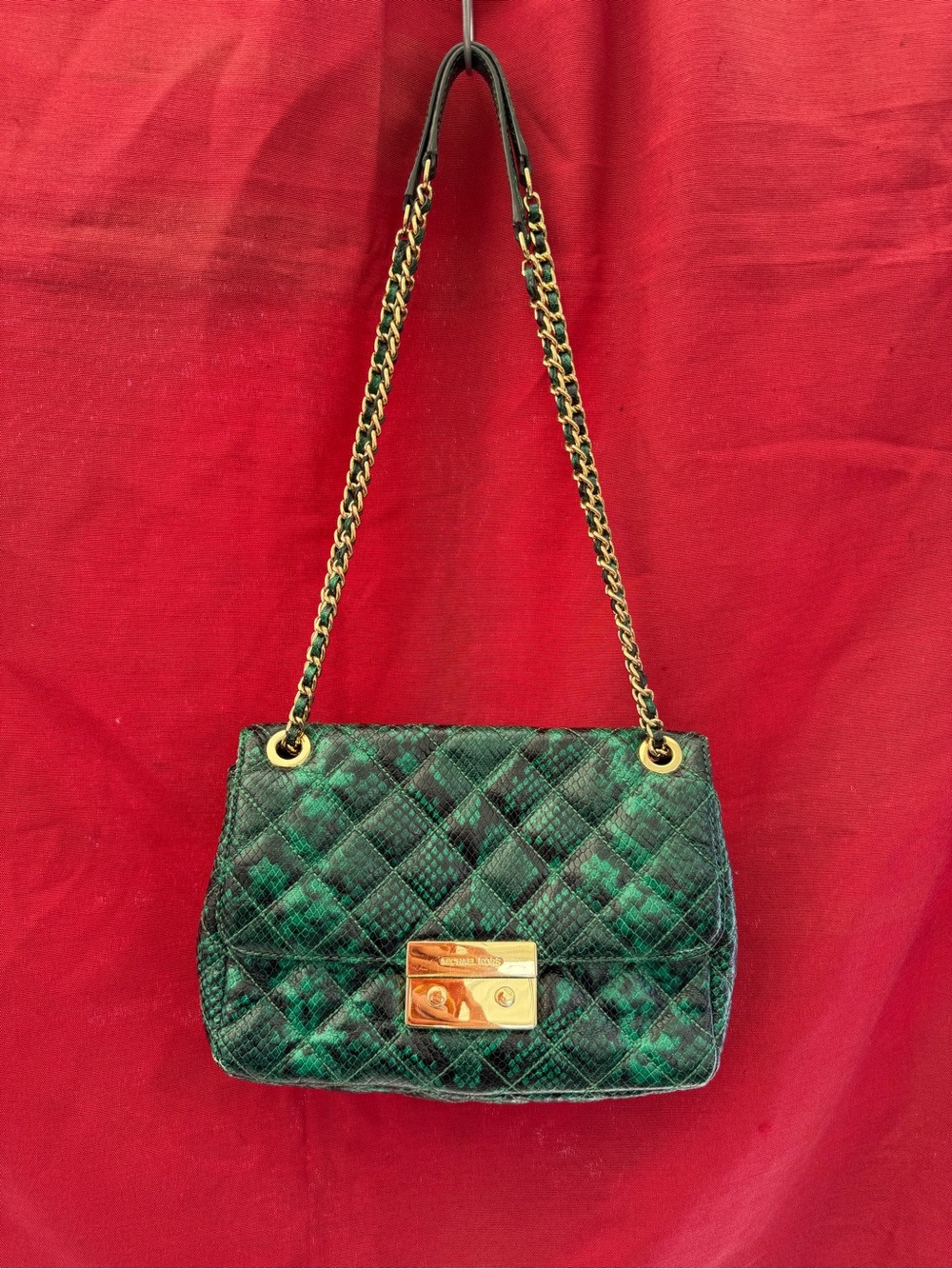Micheal Kors Green Bag